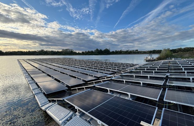 projet photovoltaique flottant – Lescheroux